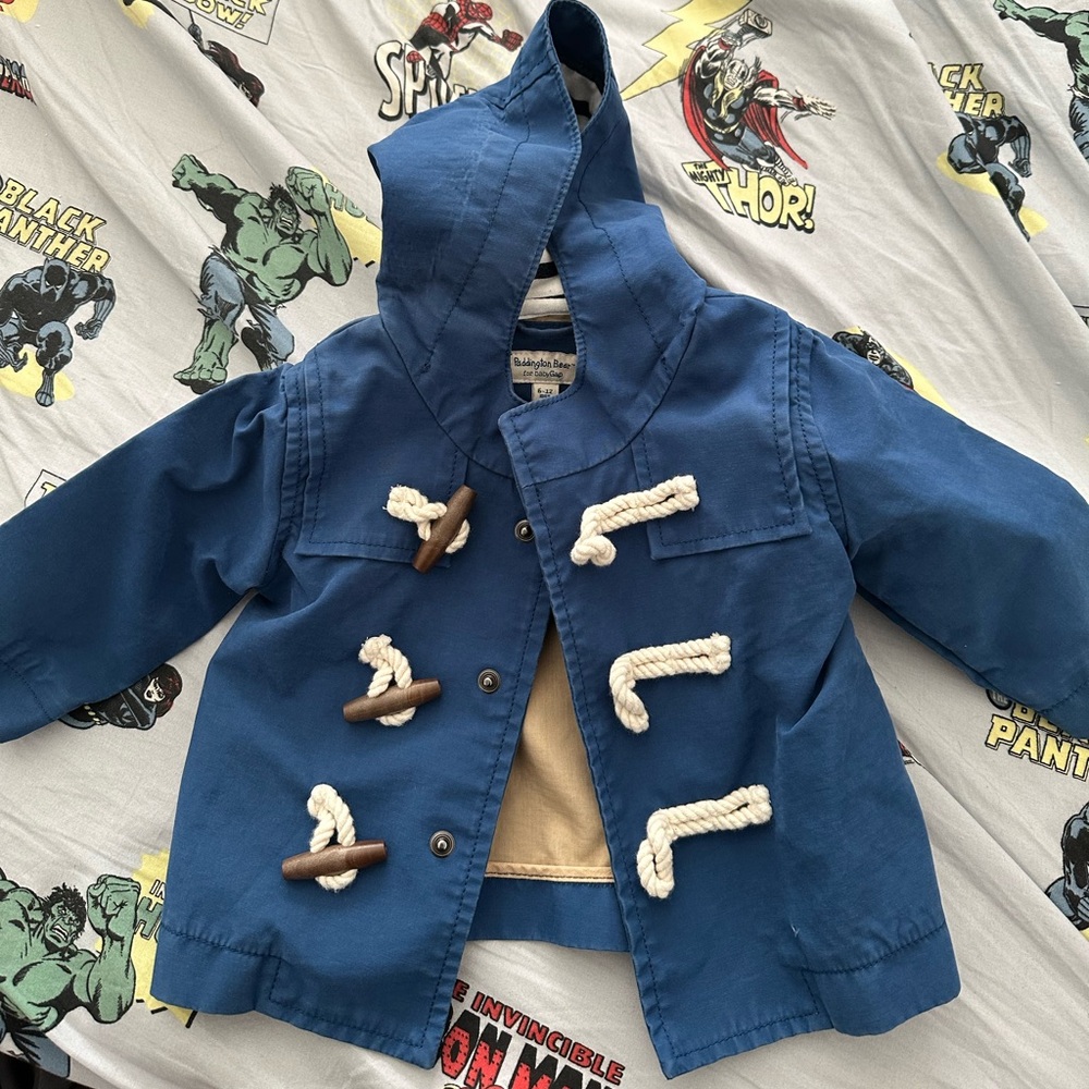 GAP Striped Paddington Bear Jacket